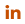 ícone do linkedin